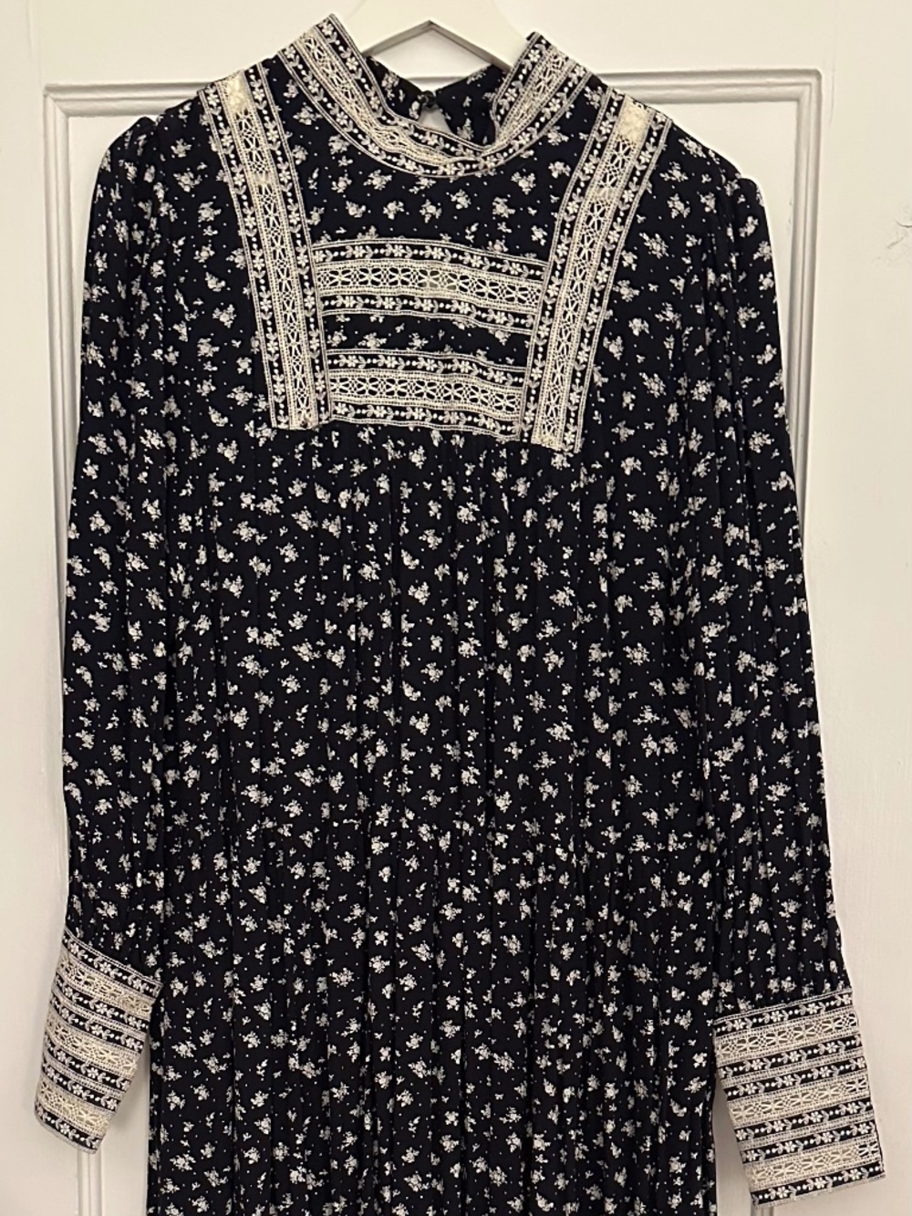Sezane Lilith Dress - Sézane X Sea Ny Imprimé Small Flower Navy - Size 40